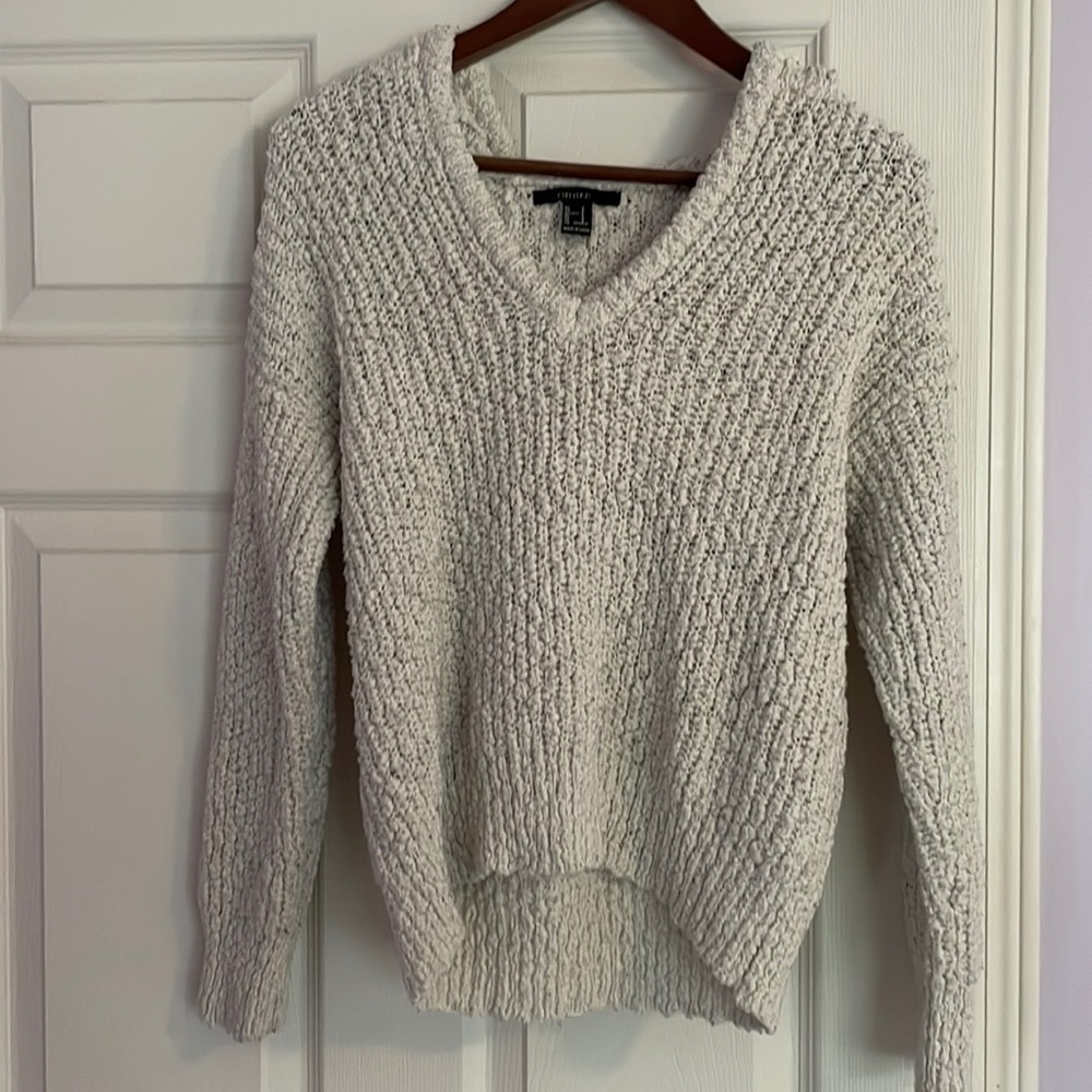 Forever 21 hooded sweater womens size s